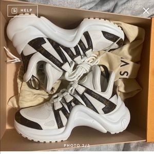 Louis Vuitton archlight sneakers size 35